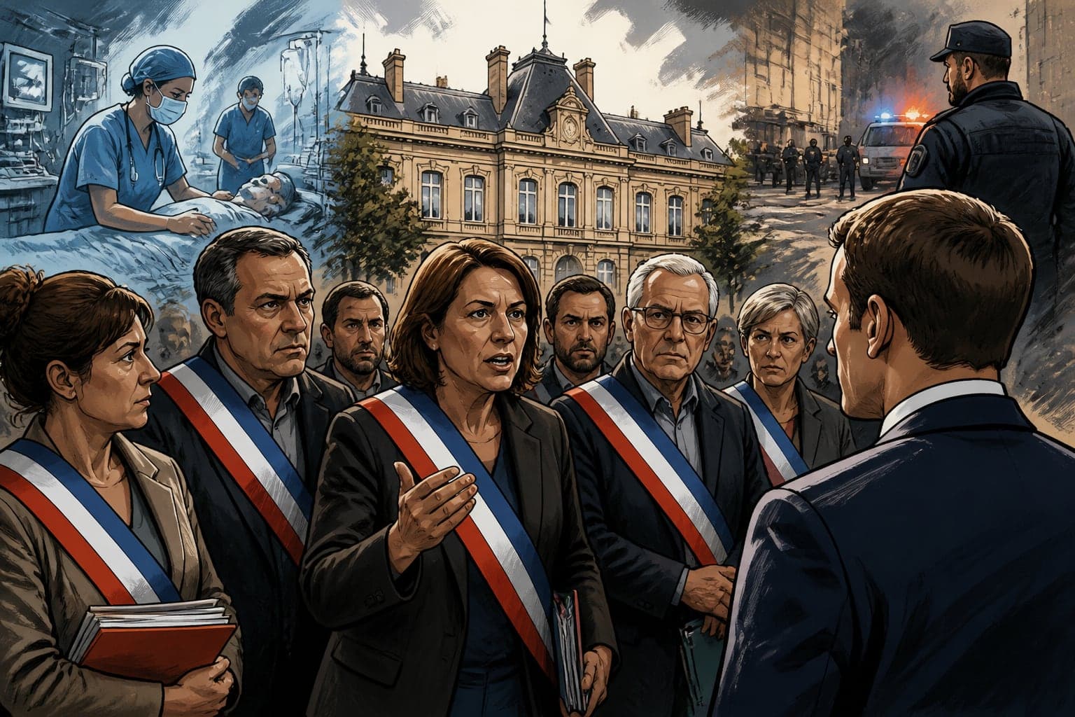 Santé et sécurité : les élus locaux accentuent la pression