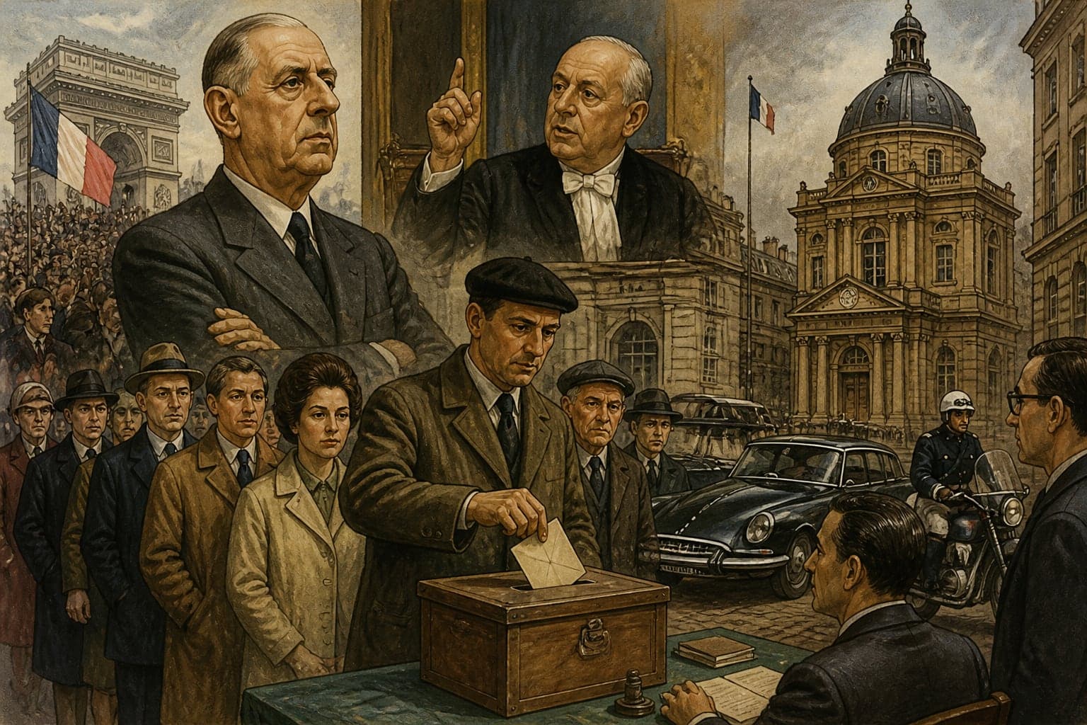 J-176 · Le non l'emporte au référendum