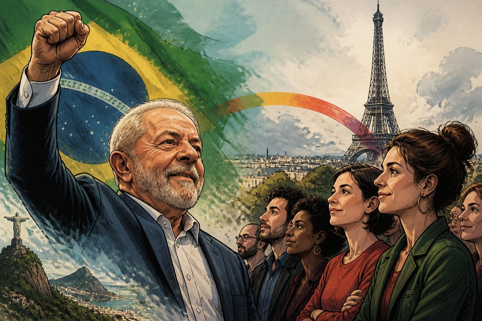 La gauche française s'inspire de la réélection de Lula au Brésil