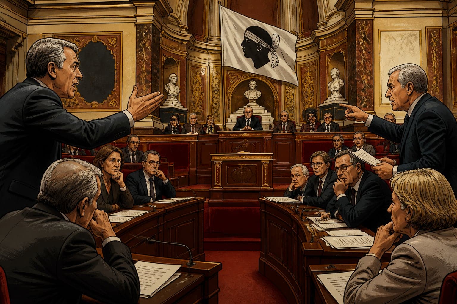 Autonomie de la Corse : le Sénat vote un recul et provoque le départ de Parigi