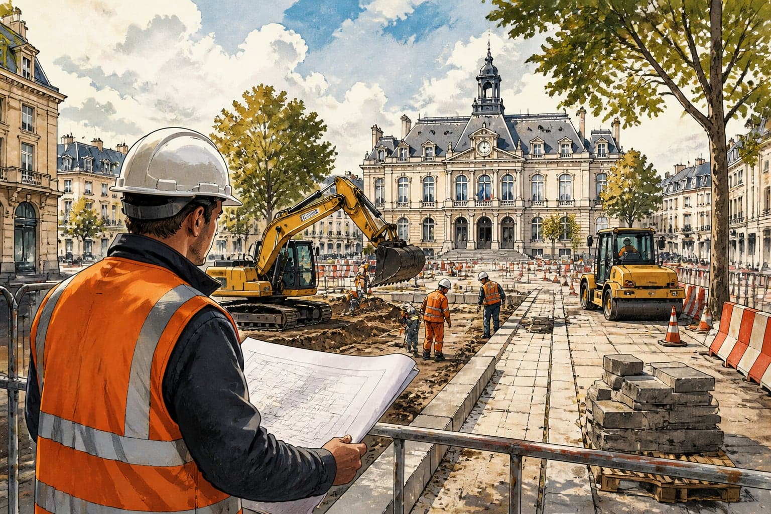 Gestion locale : les chantiers publics se calent sur début 2027