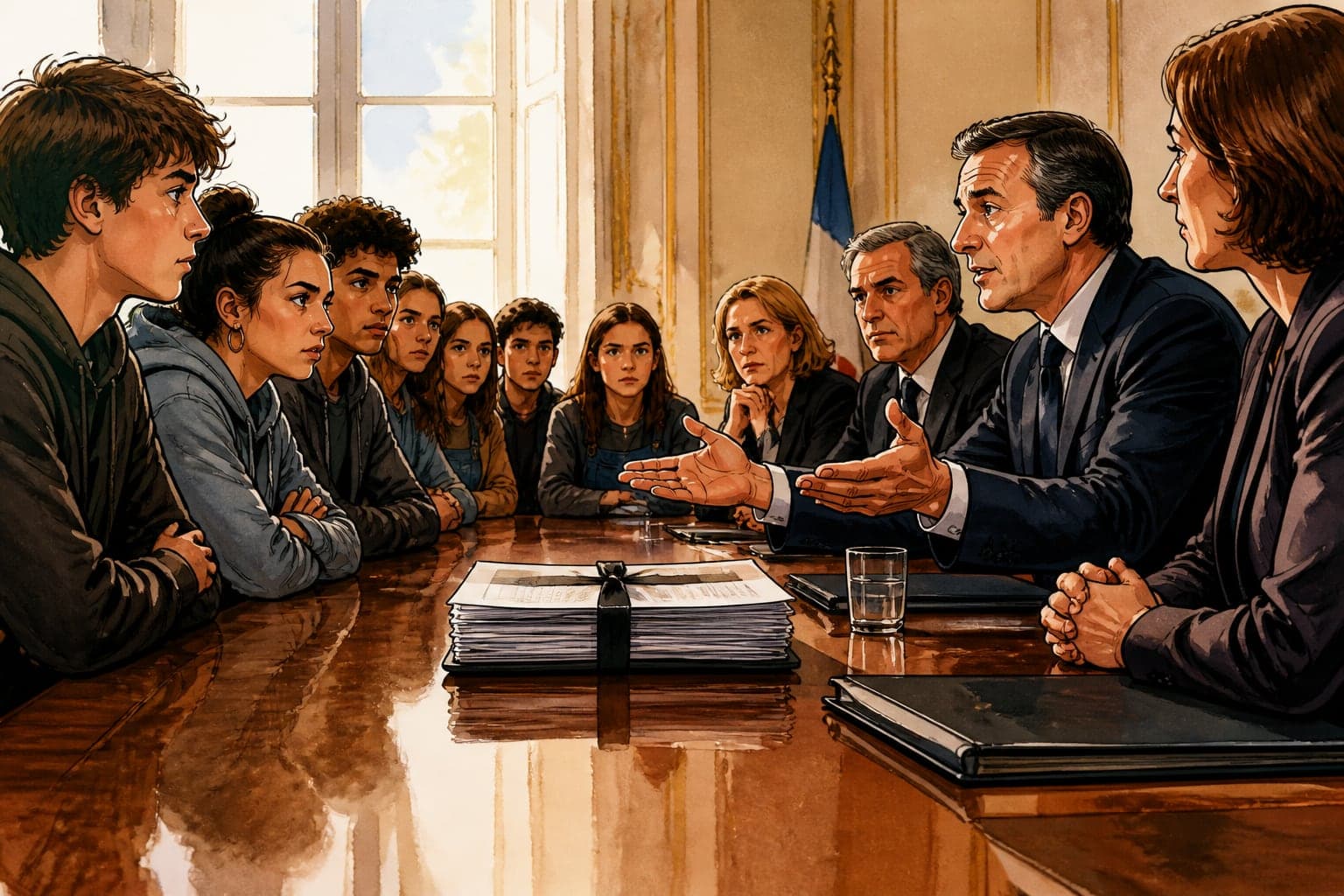 Crise lycéenne : entre promesses de réformes et menace d’un automne social