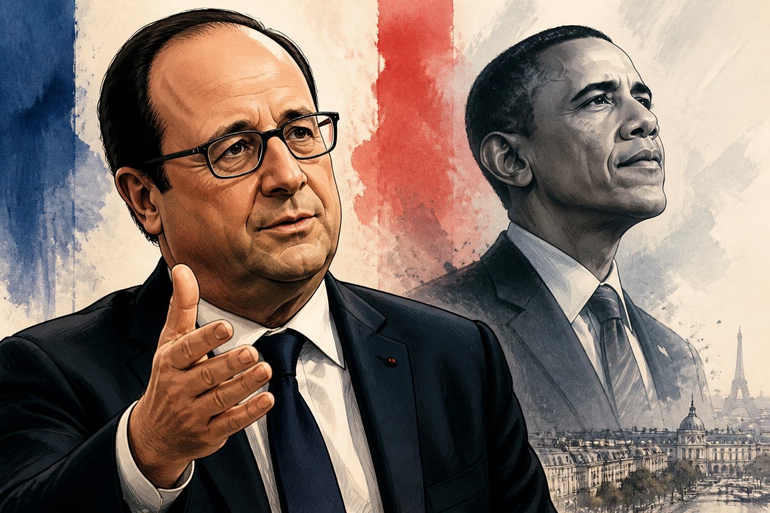 François Hollande cite Obama en exemple, un signal pour 2027