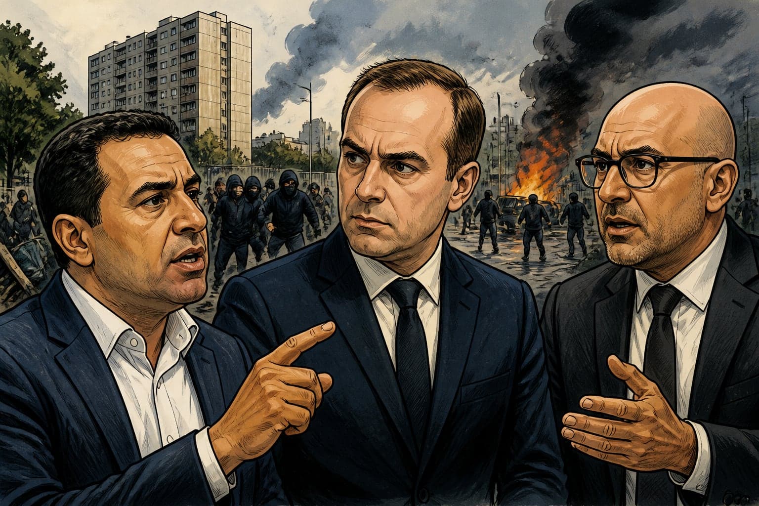 Trappes : Sebaihi accuse Lecornu, Nuñez dénonce une « violence inouïe »