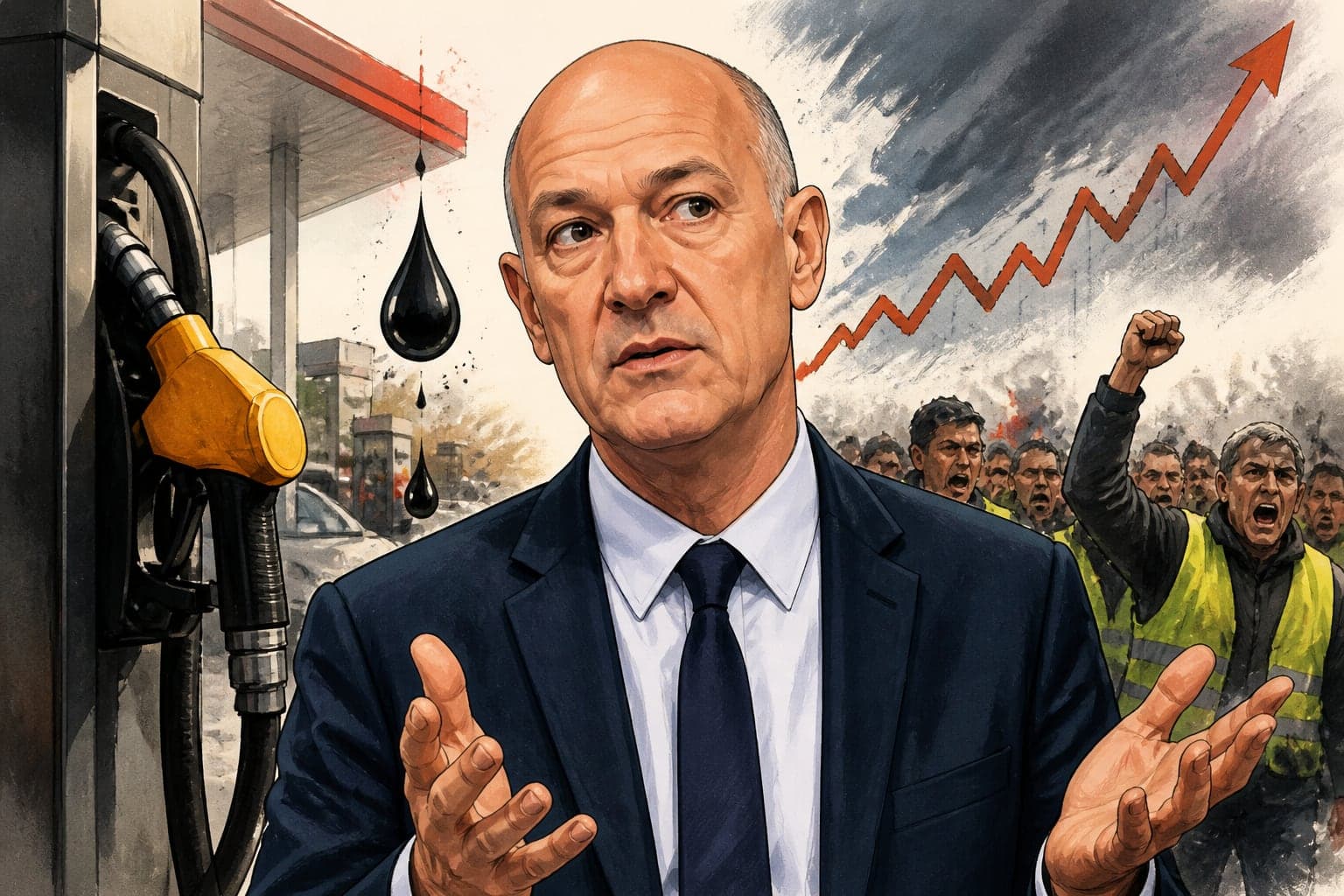 Carburants : Roland Lescure fait polémique sur les taxes