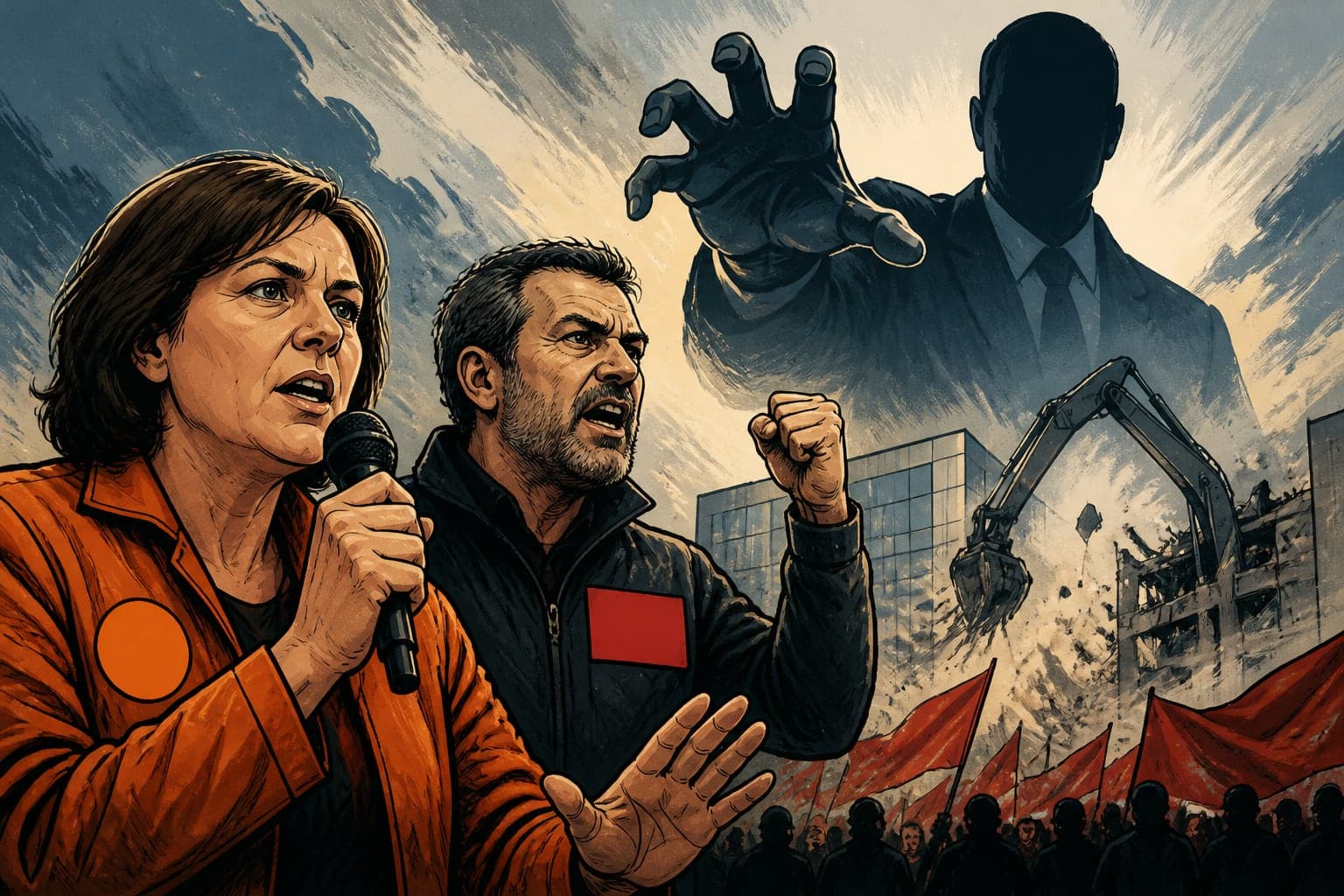Casseurs-payeurs : la CFDT et la CGT dénoncent une menace