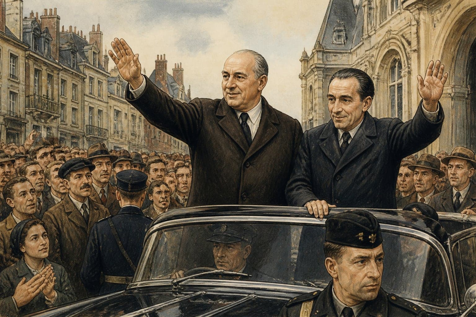 J-171 · Defferre et Mendès France : le seul « ticket » de l'histoire des présidentielles
