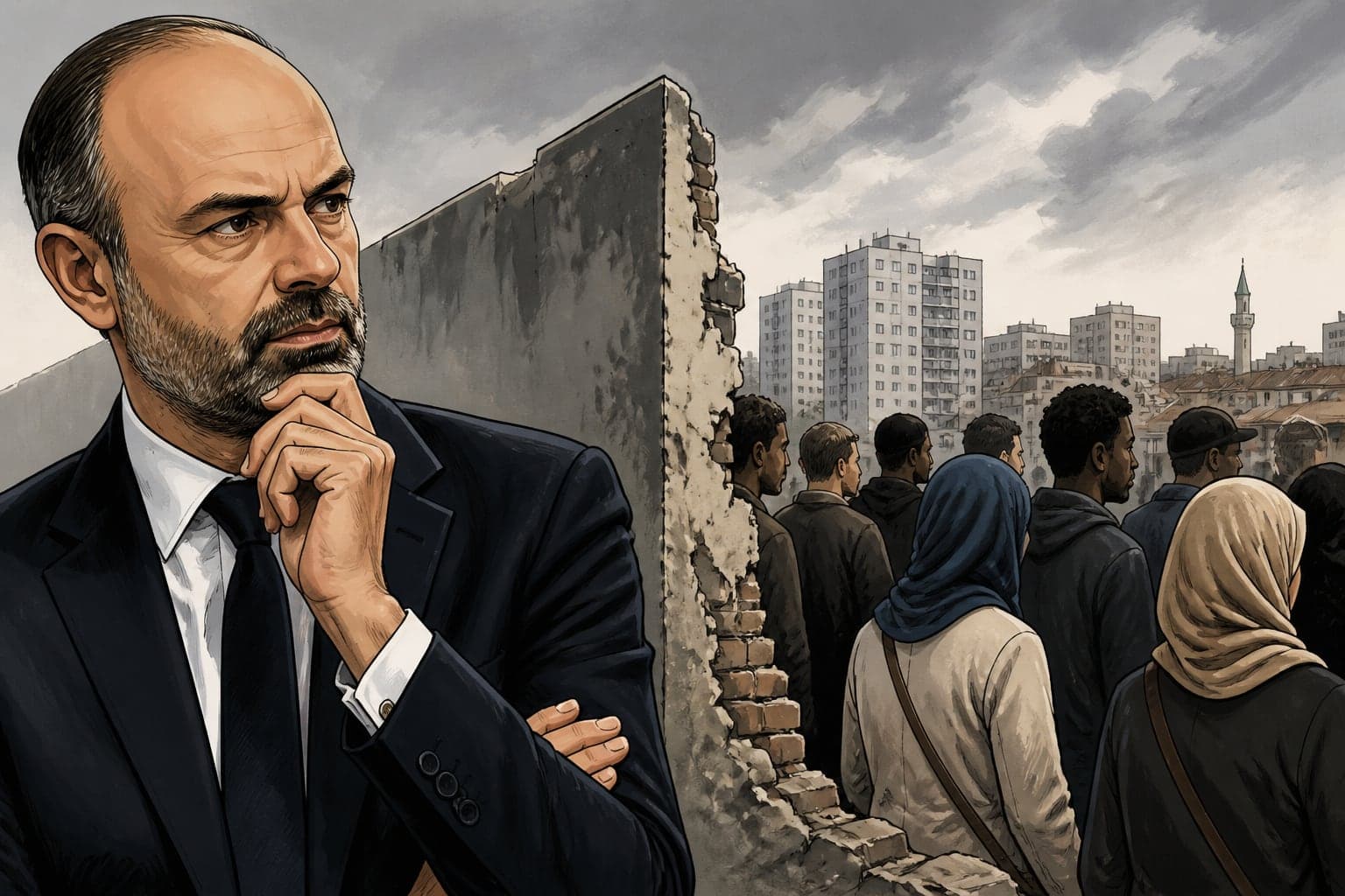 Edouard Philippe juge « incontestable » l'échec de l'intégration