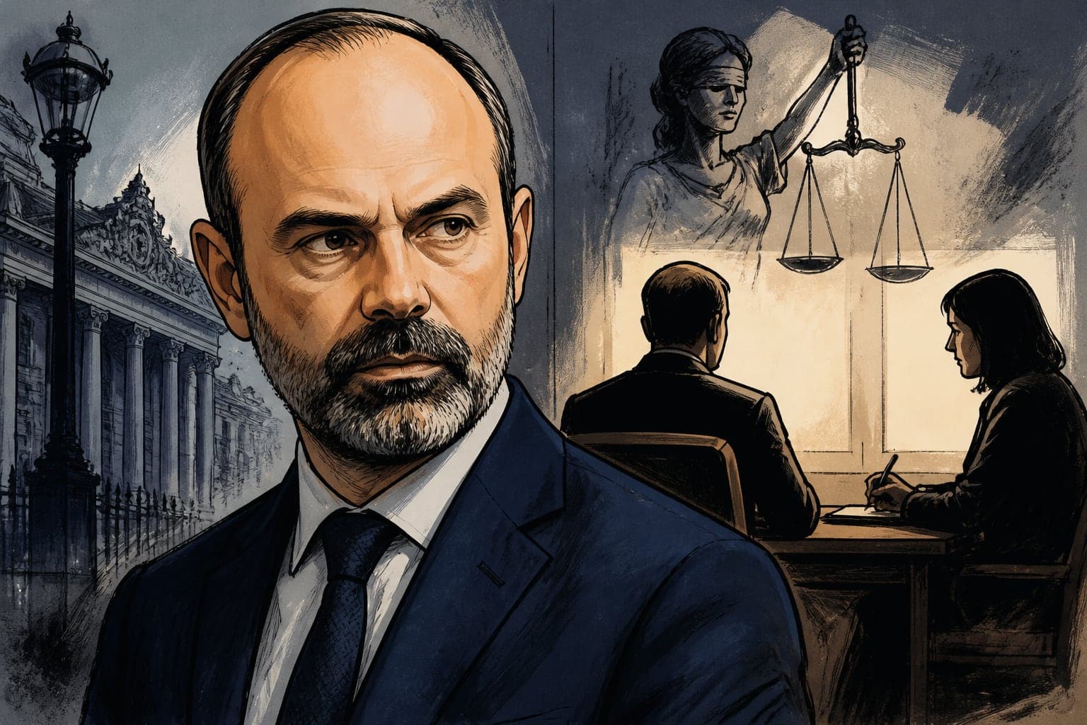 Édouard Philippe placé sous statut de témoin assisté