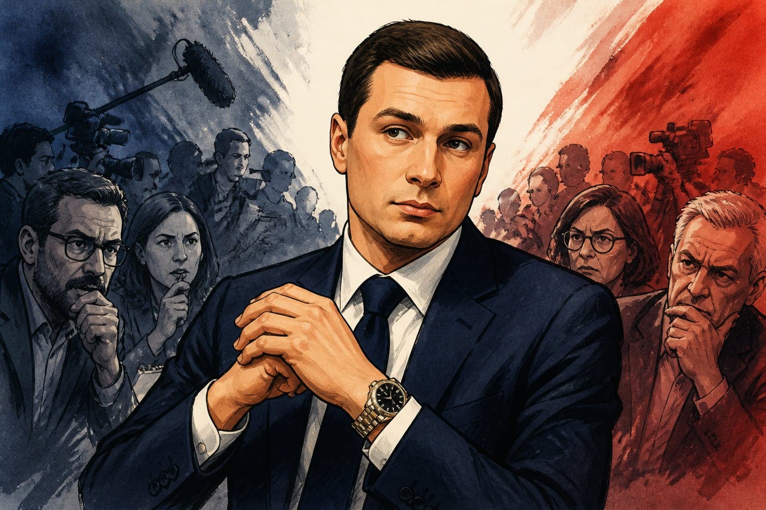 Jordan Bardella et la montre de luxe : ce que disent les médias