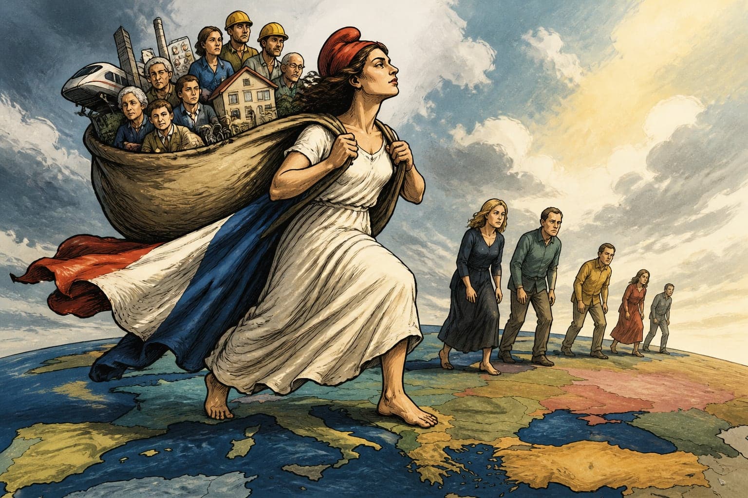 La France reprend la tête européenne des prélèvements en 2025