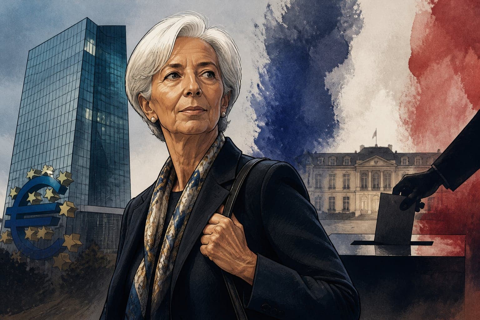 Lagarde quittera la BCE en février 2027, avant la présidentielle
