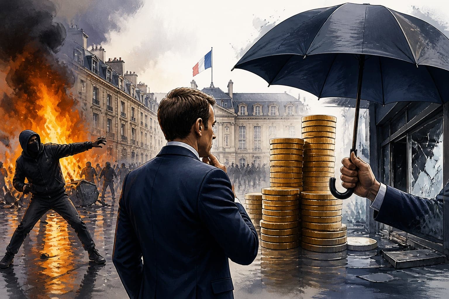 « Taxe émeute » : l'exécutif vise 400 M€, et l'assurance ?