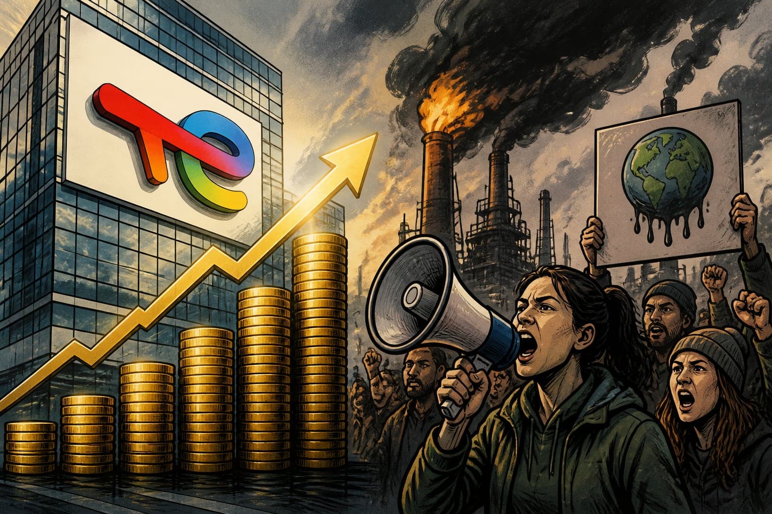 TotalEnergies : profits en forte hausse, les ONG dénoncent