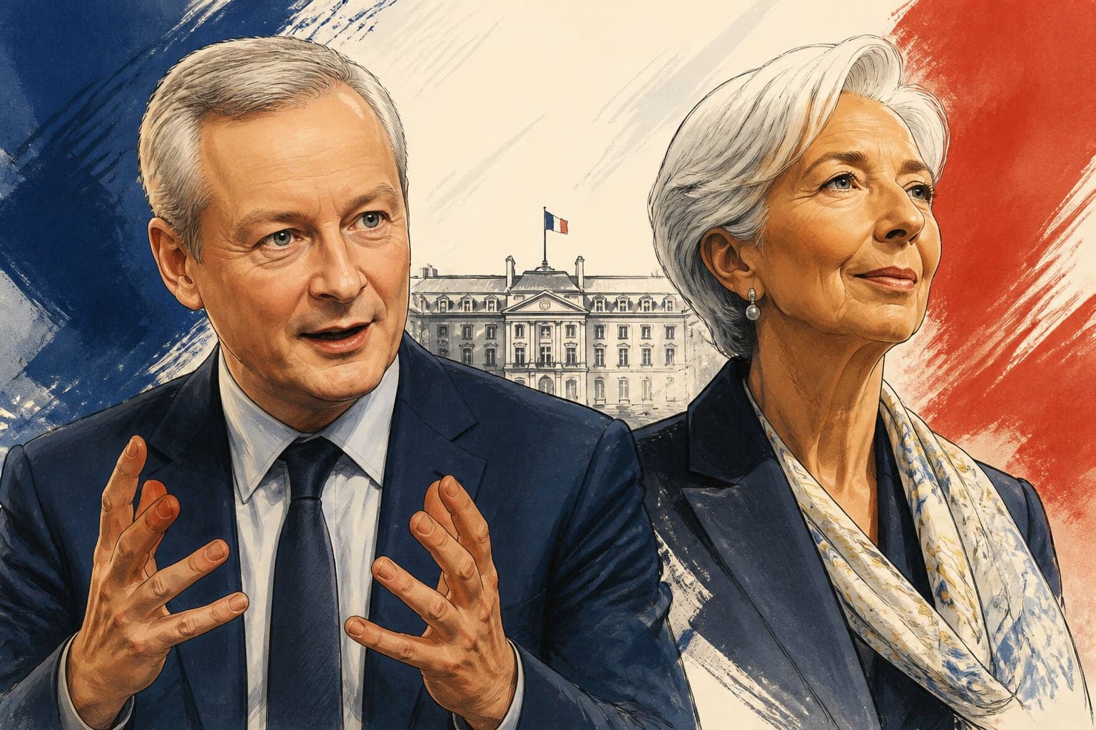 Bruno Le Maire « enthousiaste » sur une candidature Lagarde
