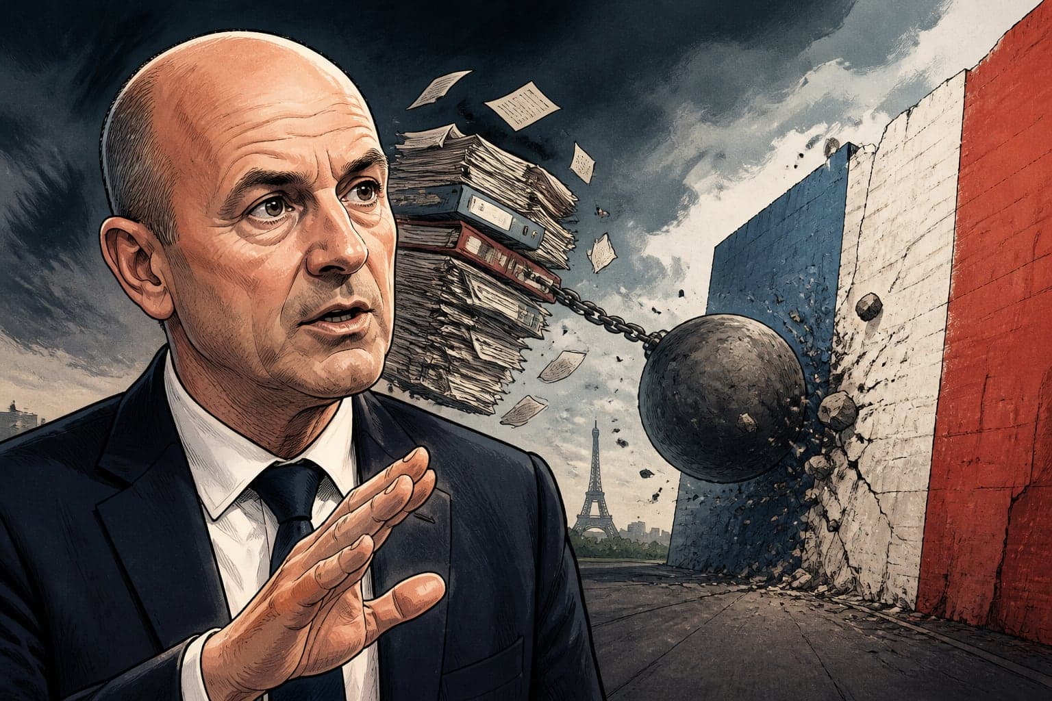 Budget 2027 : Lescure prévient que la France ira « dans le mur »
