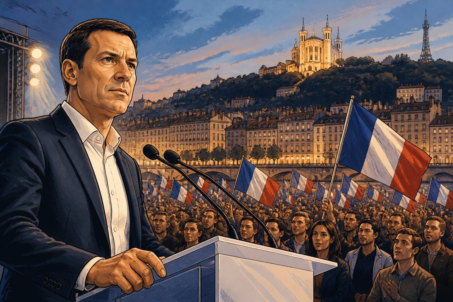 David Lisnard prépare un grand meeting à Lyon en décembre