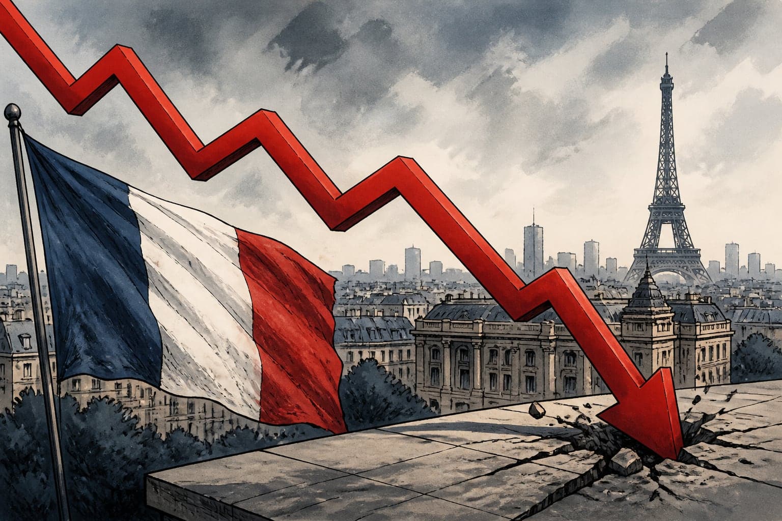 L'Insee : le PIB français recule de 0,1 % au troisième trimestre