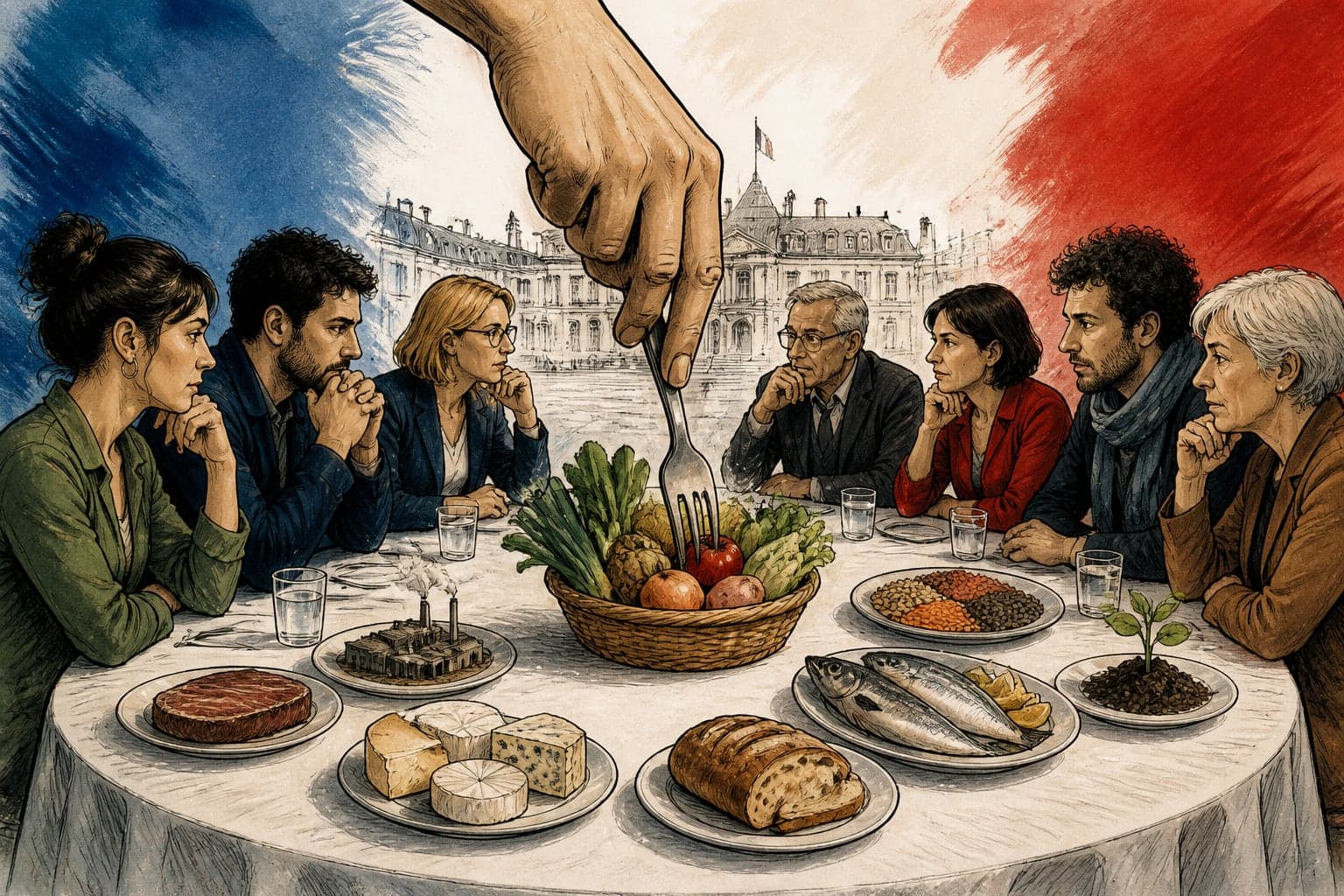 Sondage RTL : ce que nos assiettes disent de nos choix politiques