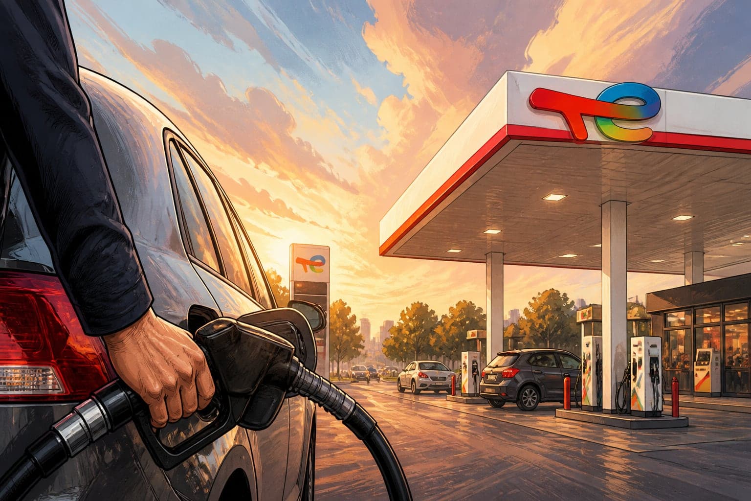 TotalEnergies baisse le prix du gazole dès samedi, 705 stations