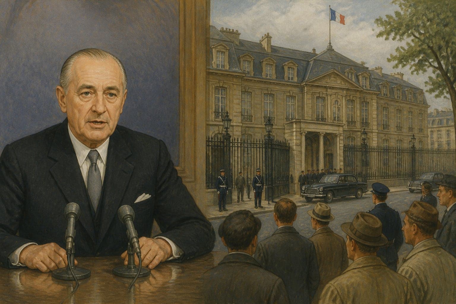 J-169 · Battu, Poher met en cause l'abstention communiste
