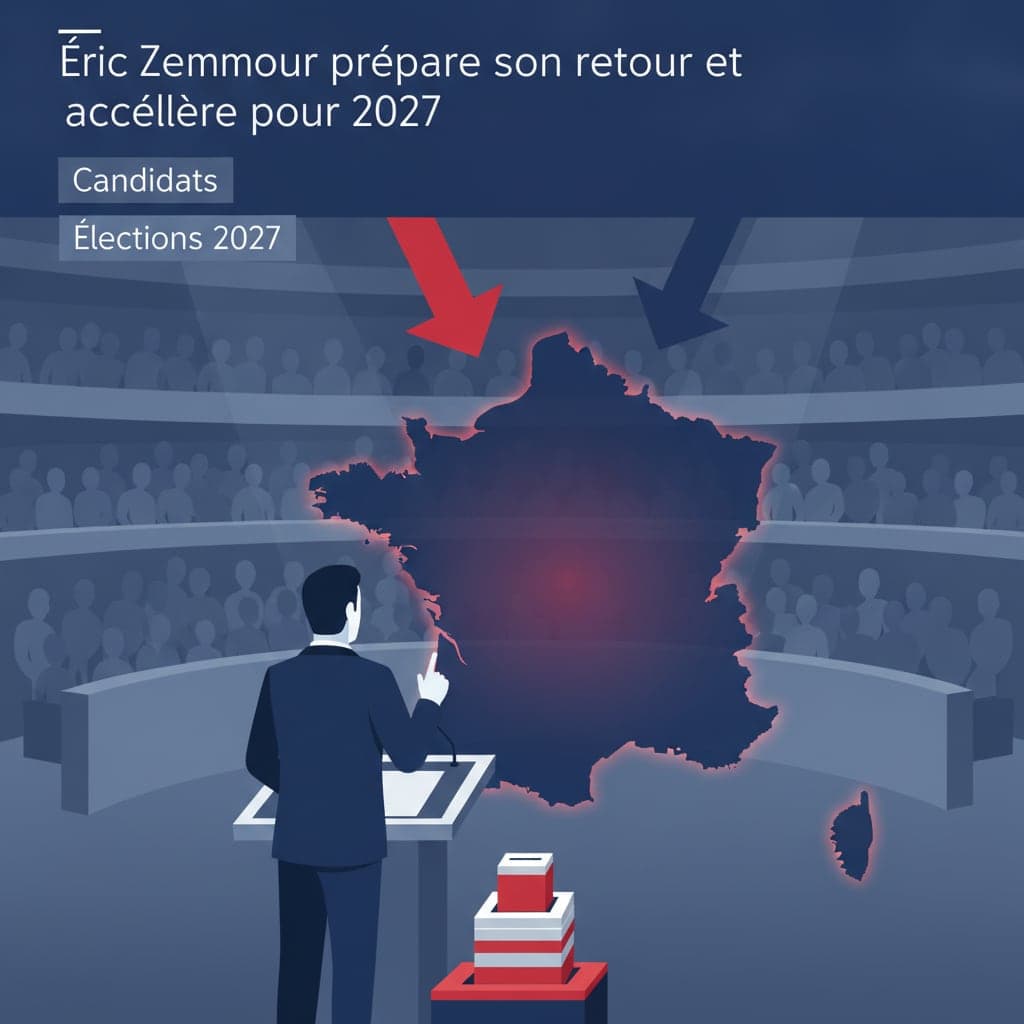 Éric Zemmour prépare son retour et accélère pour 2027