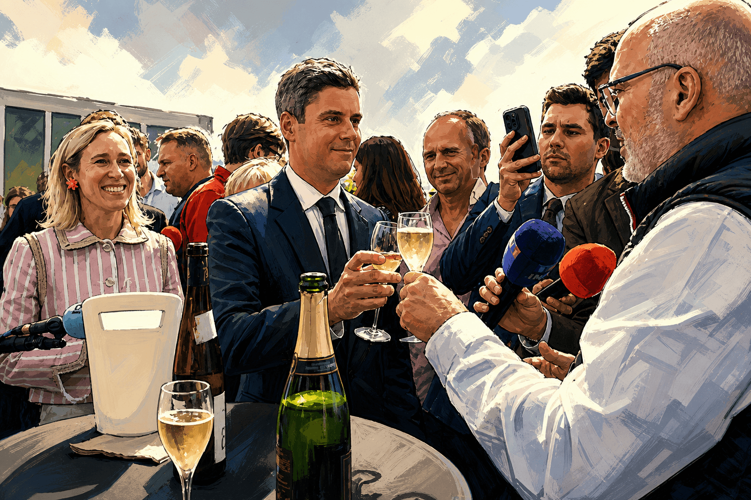 Gabriel Attal lance « 1 000 bistrots » face aux critiques et à Édouard Philippe