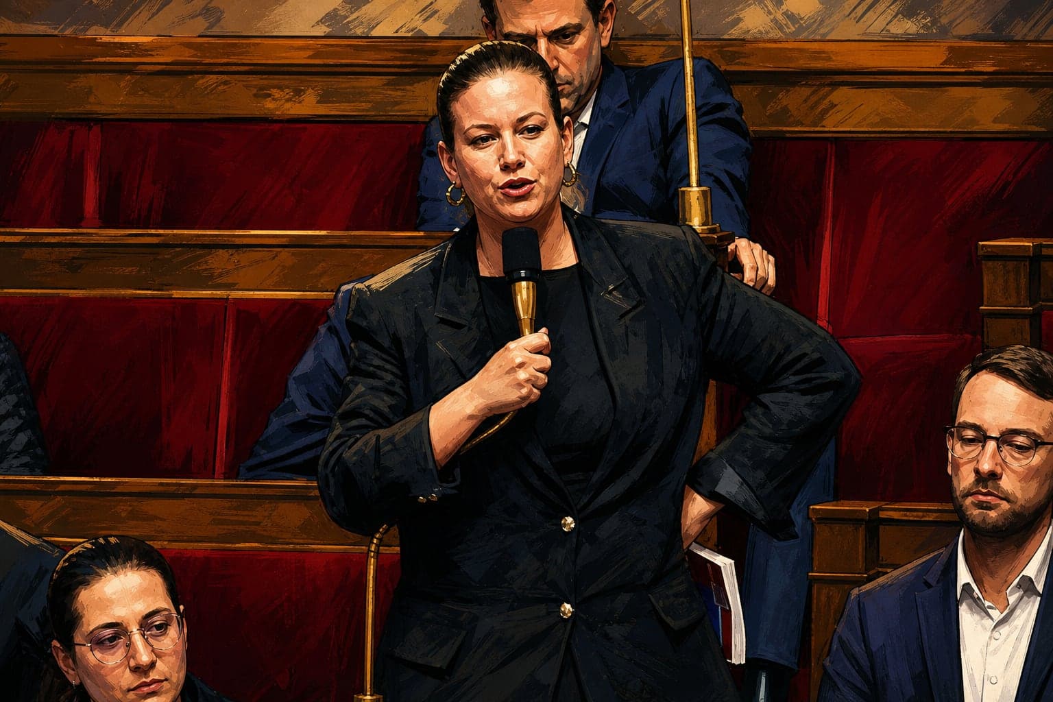 Mathilde Panot somme Sébastien Lecornu de s'expliquer sur la dette