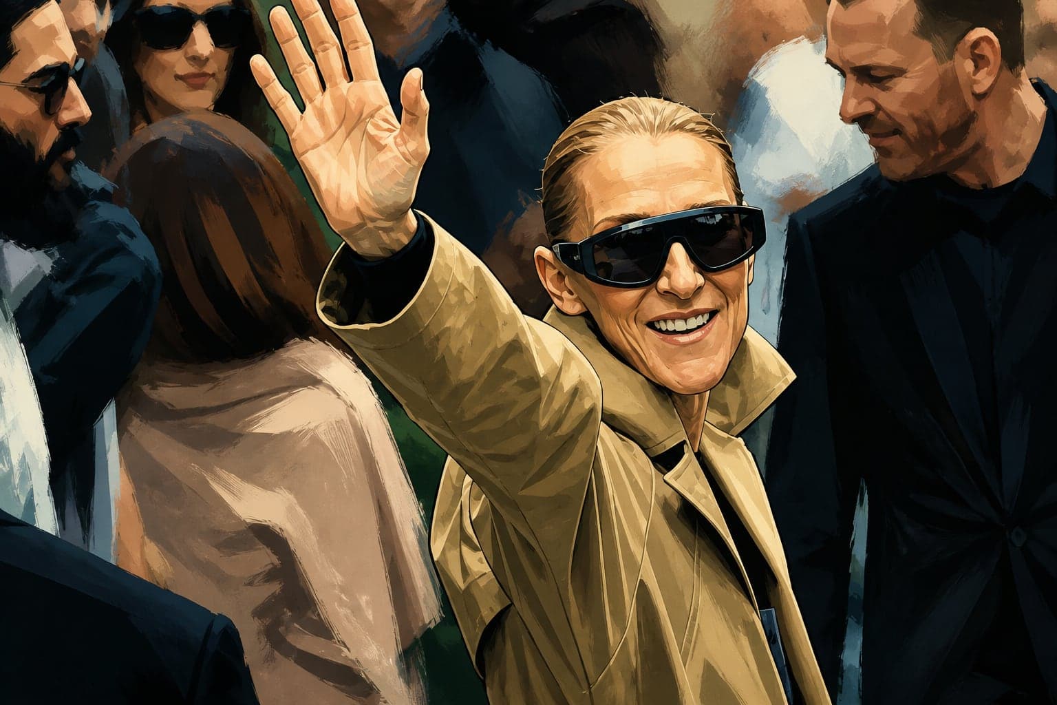 Céline Dion embrase Paris à l'aube du scrutin de 2027