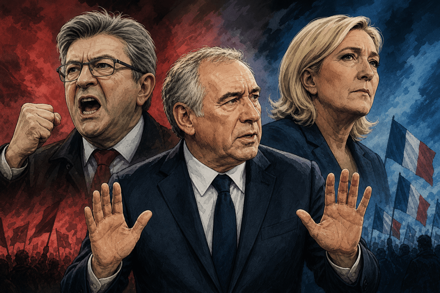 François Bayrou alerte contre un duel Mélenchon-Le Pen