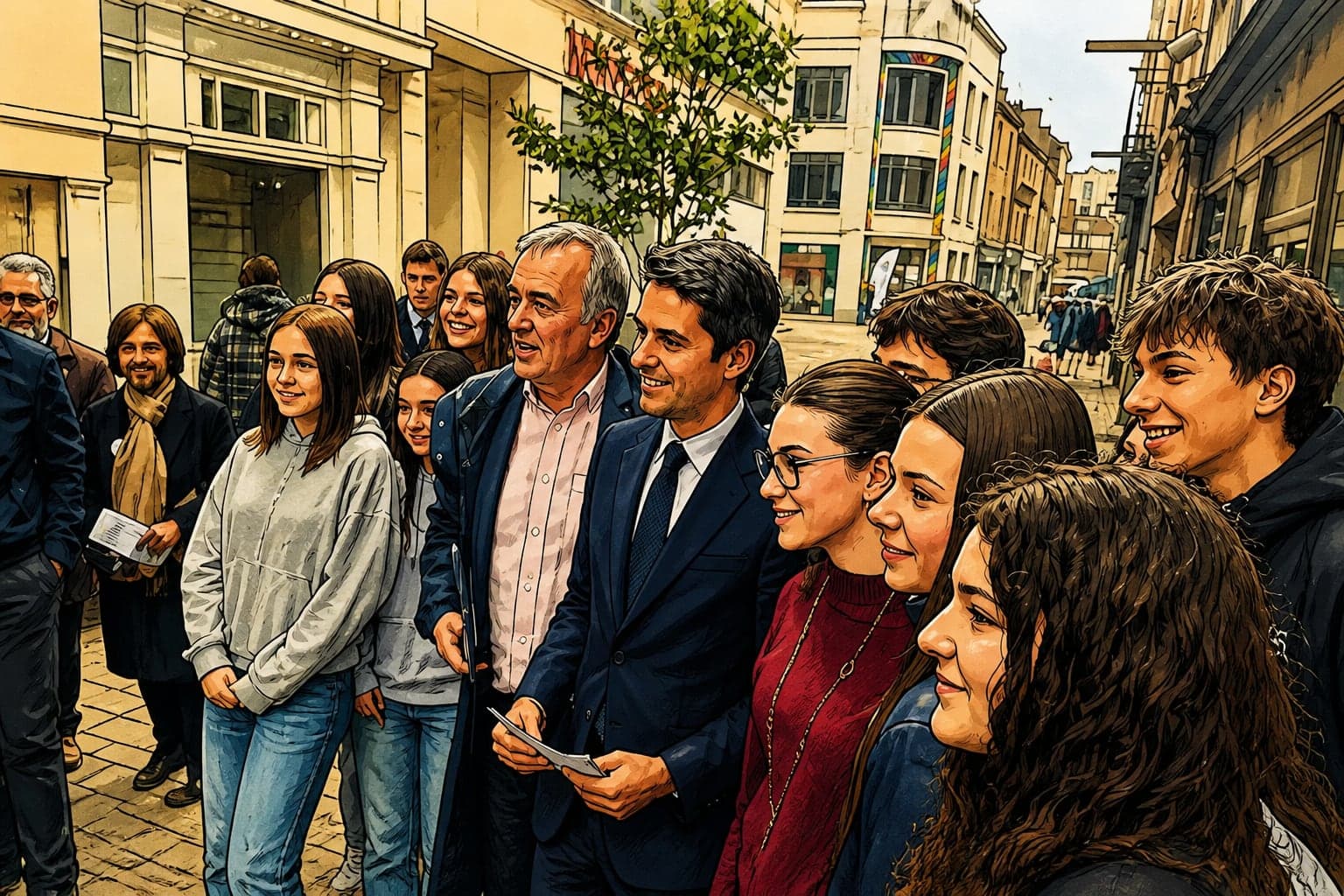 Gabriel Attal lance l'opération 1000 bistrots pour refaire son retard
