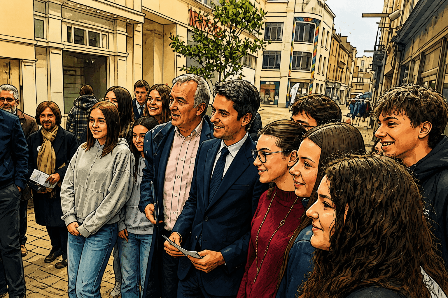 Gabriel Attal lance l'opération 1000 bistrots pour refaire son retard