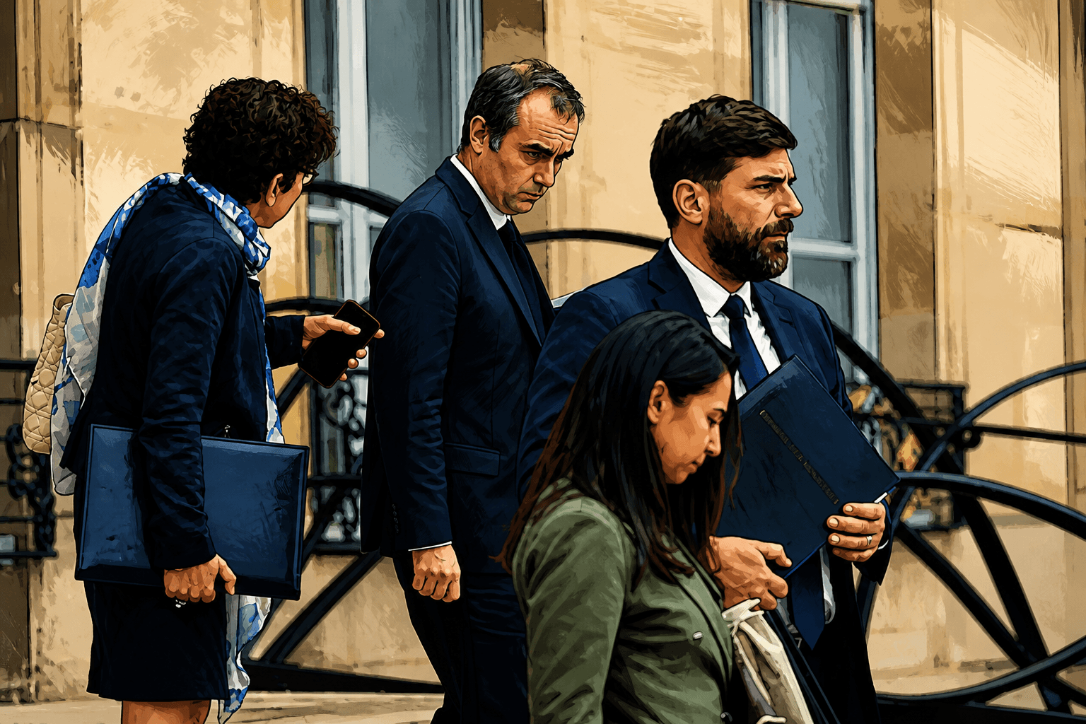 Macron presse le pas pendant que sa majorité s'inquiète pour 2027