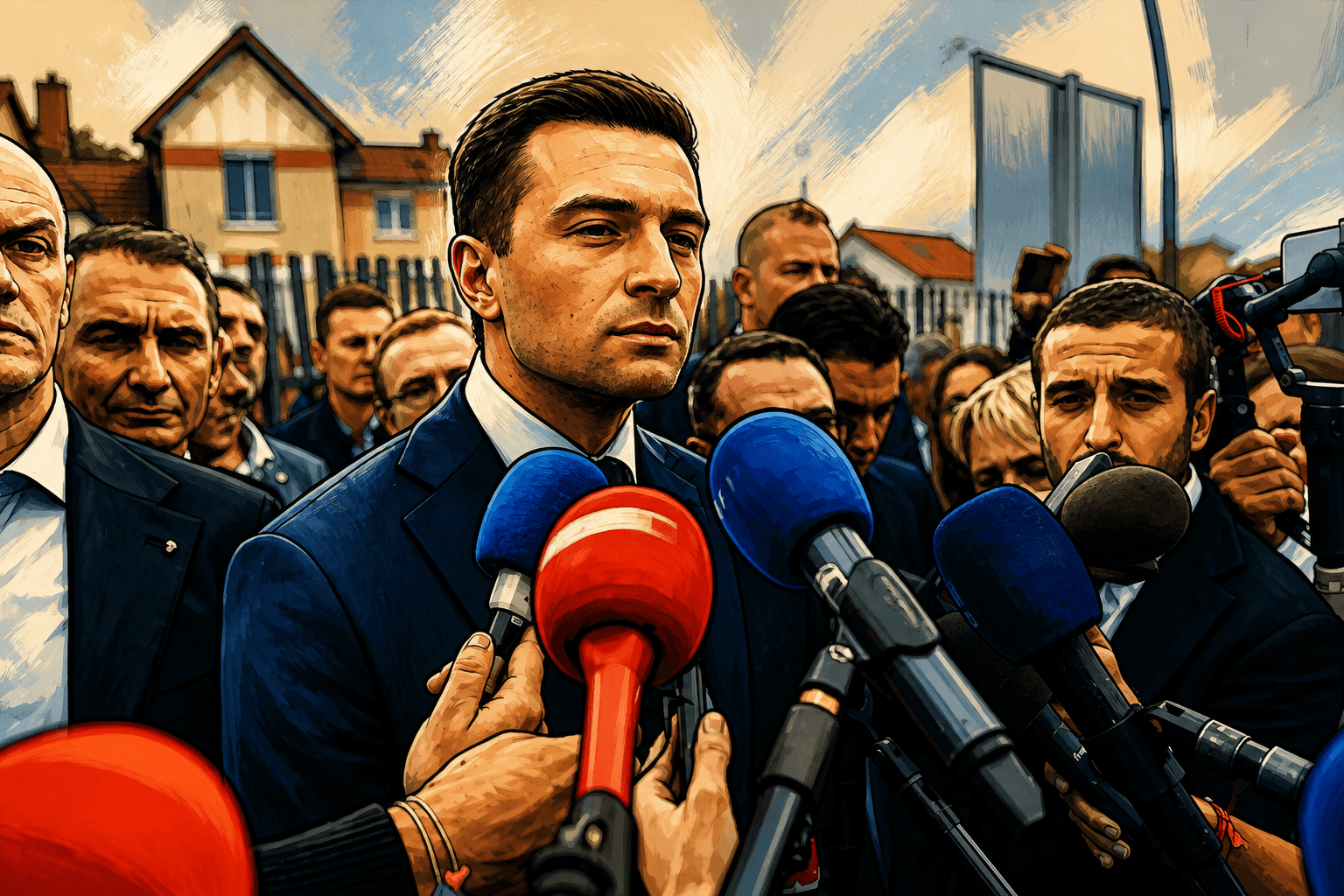 Marine Le Pen et Jordan Bardella à l’épreuve des tensions au RN
