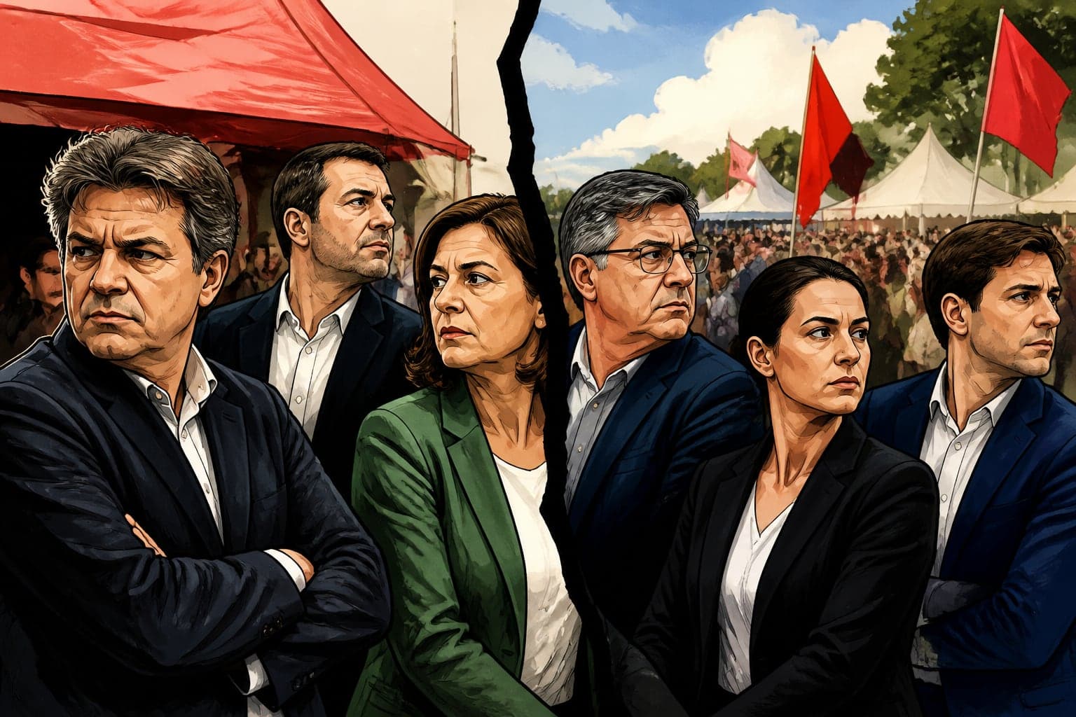 À la Fête de l’Humanité, la gauche affiche ses divisions pour l’Élysée