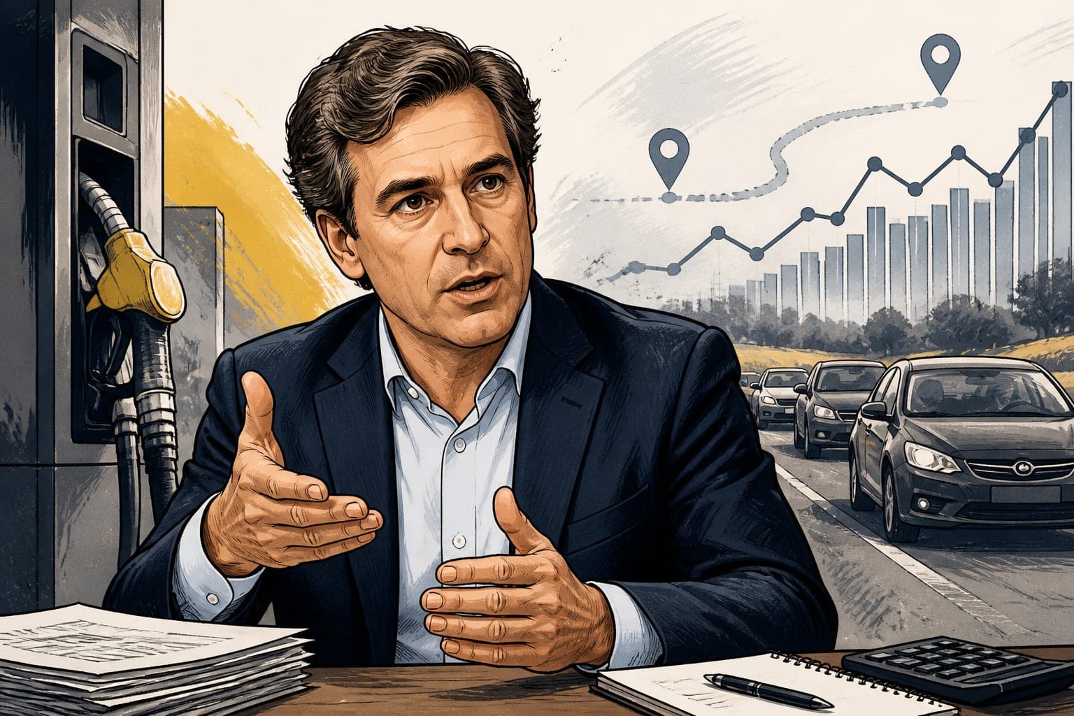 Carburants : Pierre-Henri Dumont réclame la refonte du barème kilométrique