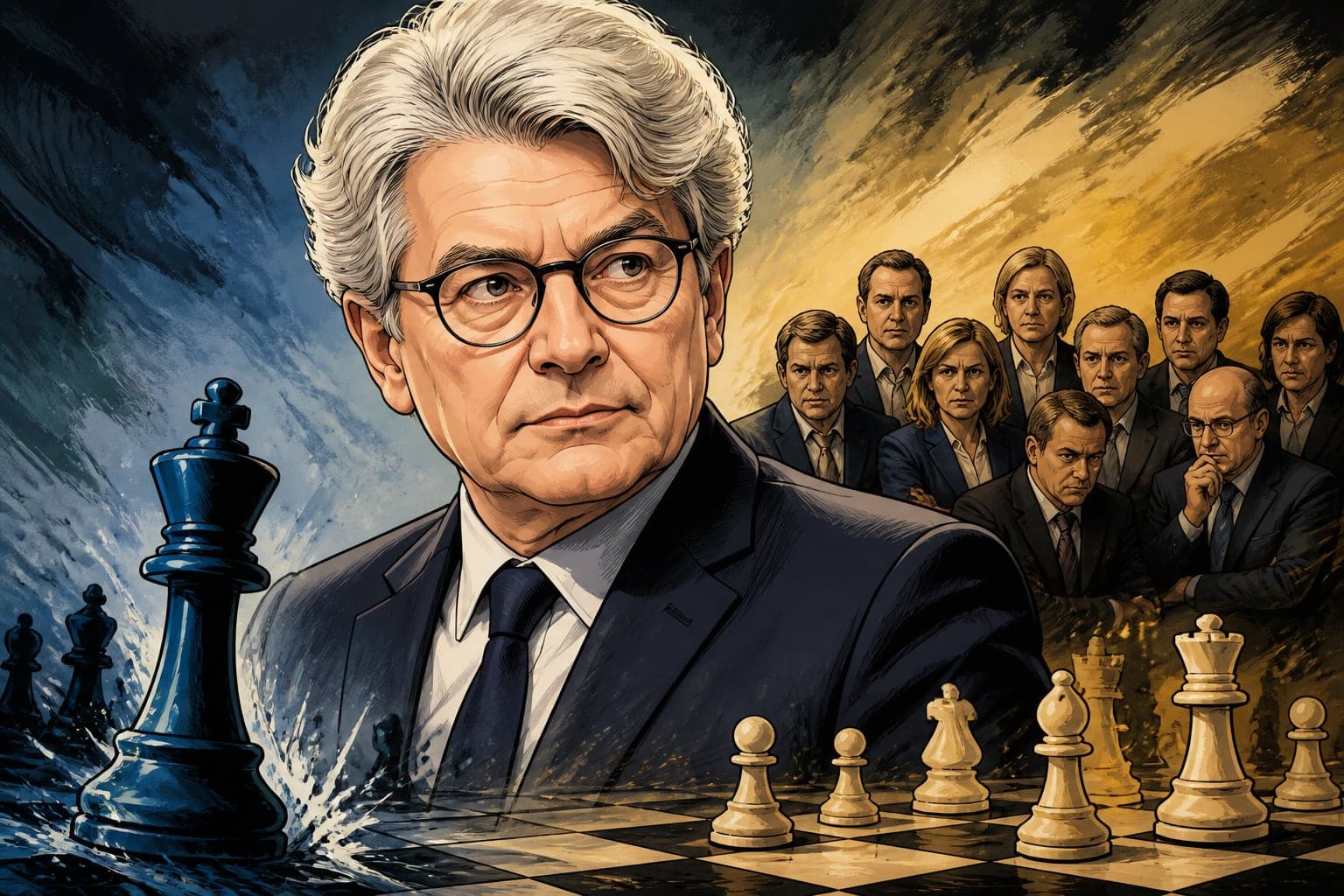 Thierry Breton consulte pour 2027 et bouscule le camp central