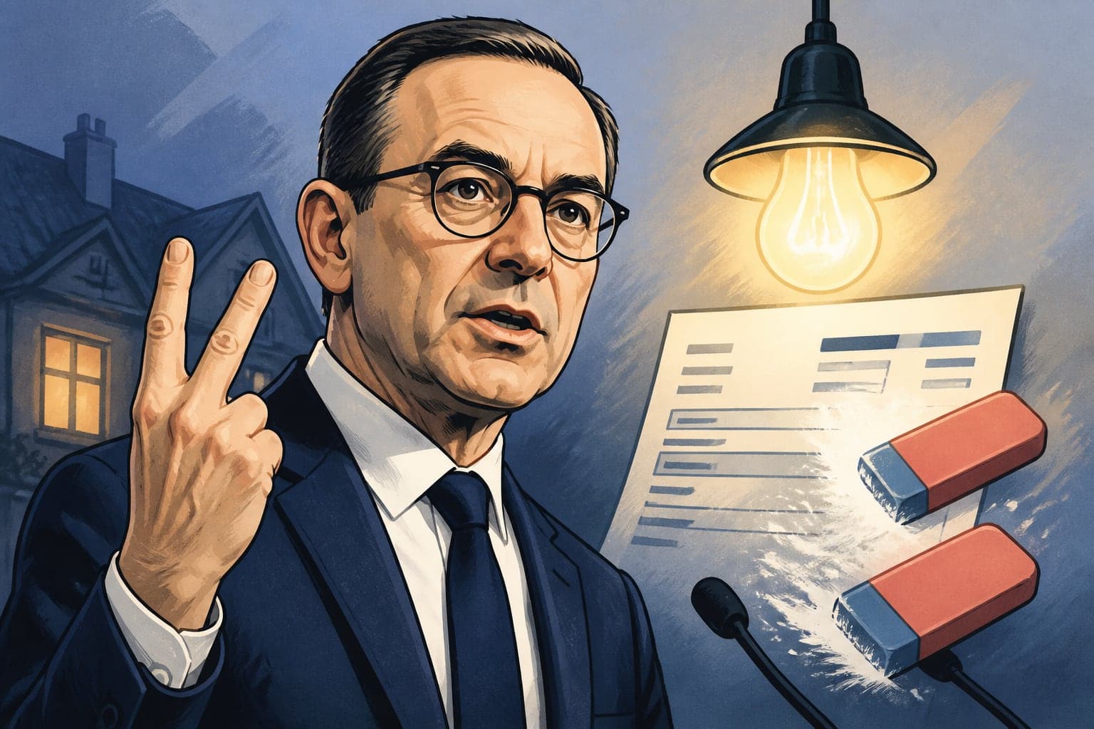 Bruno Retailleau promet d'effacer deux mois de facture d'électricité