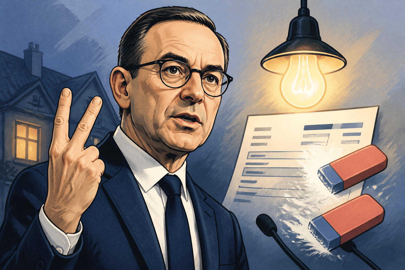 Bruno Retailleau promet d'effacer deux mois de facture d'électricité