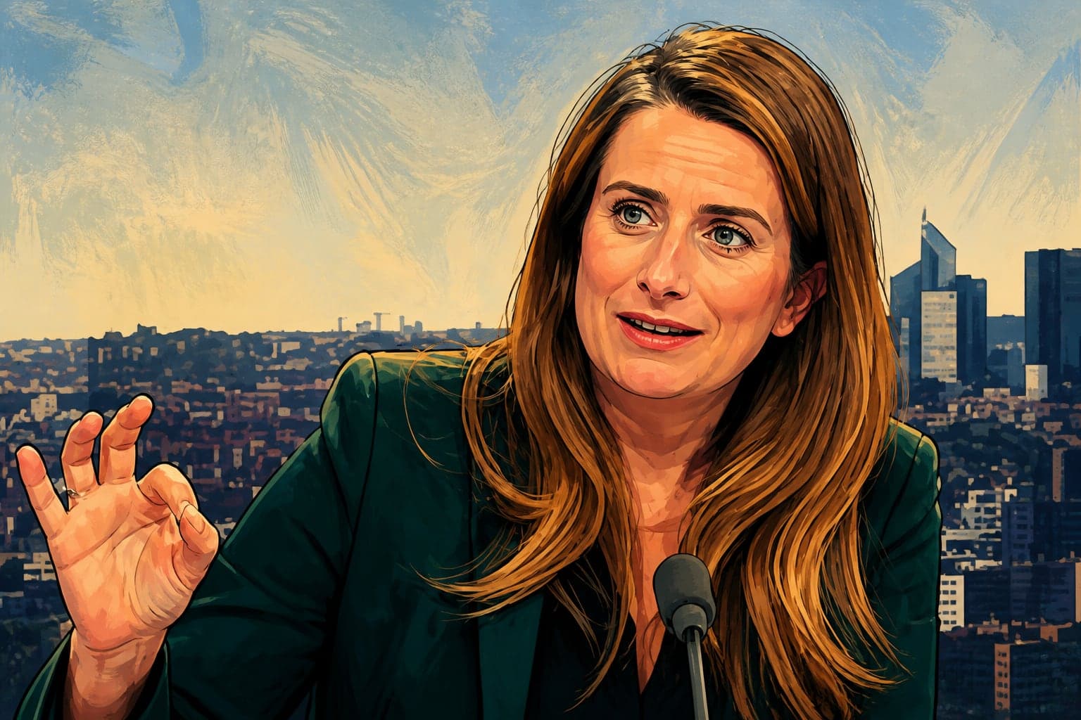 Marine Tondelier fustige l'éclatement de la gauche face à 2027