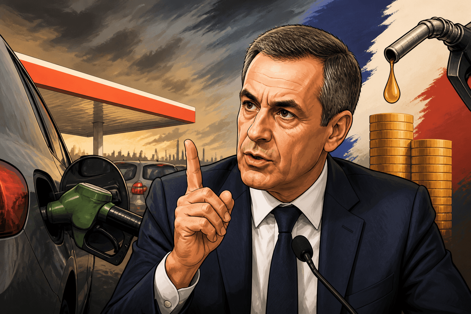 Carburants : Philippe Brun exige une baisse d'urgence des taxes