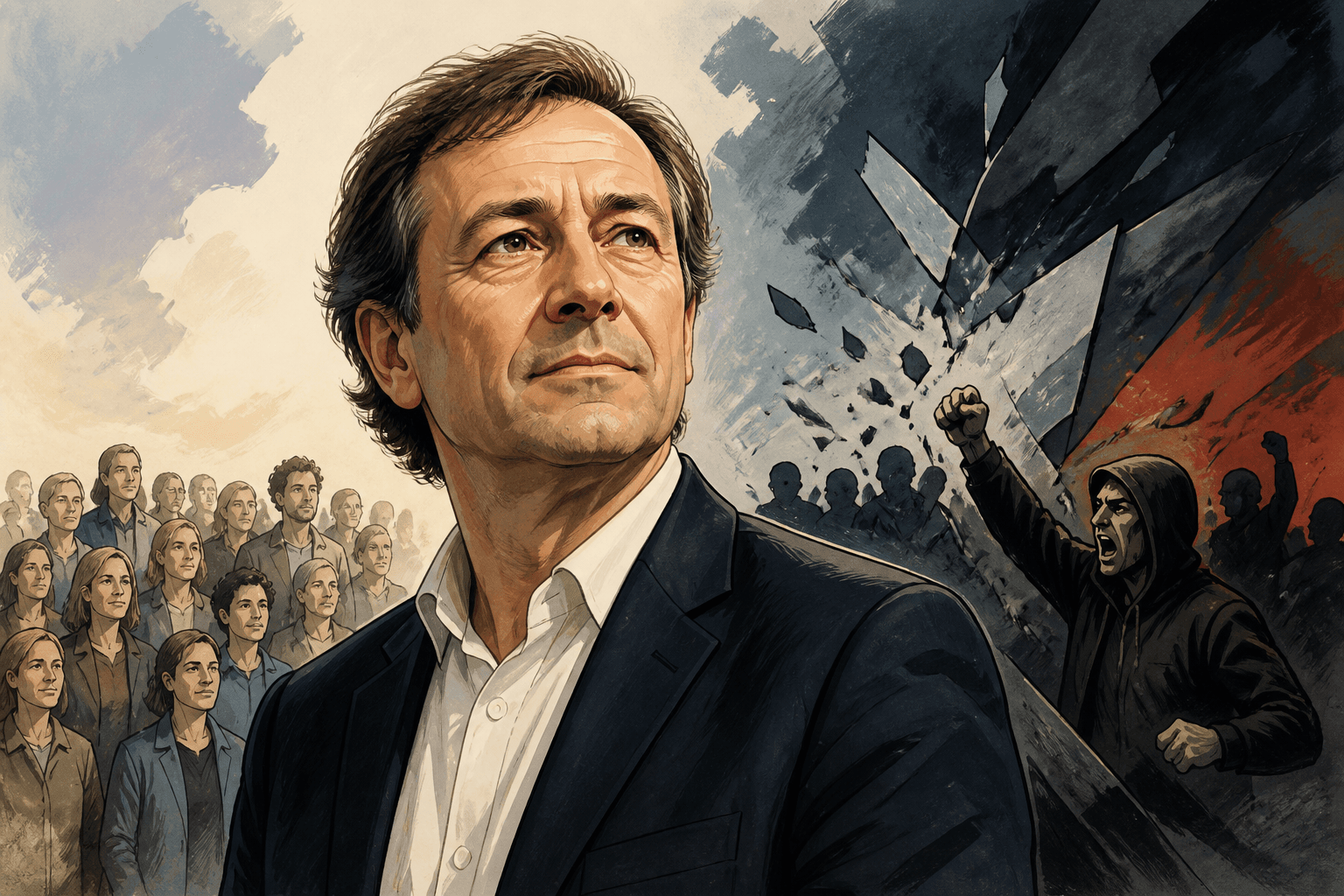 Jérôme Guedj mise sur la « dignité » face au désir de rupture