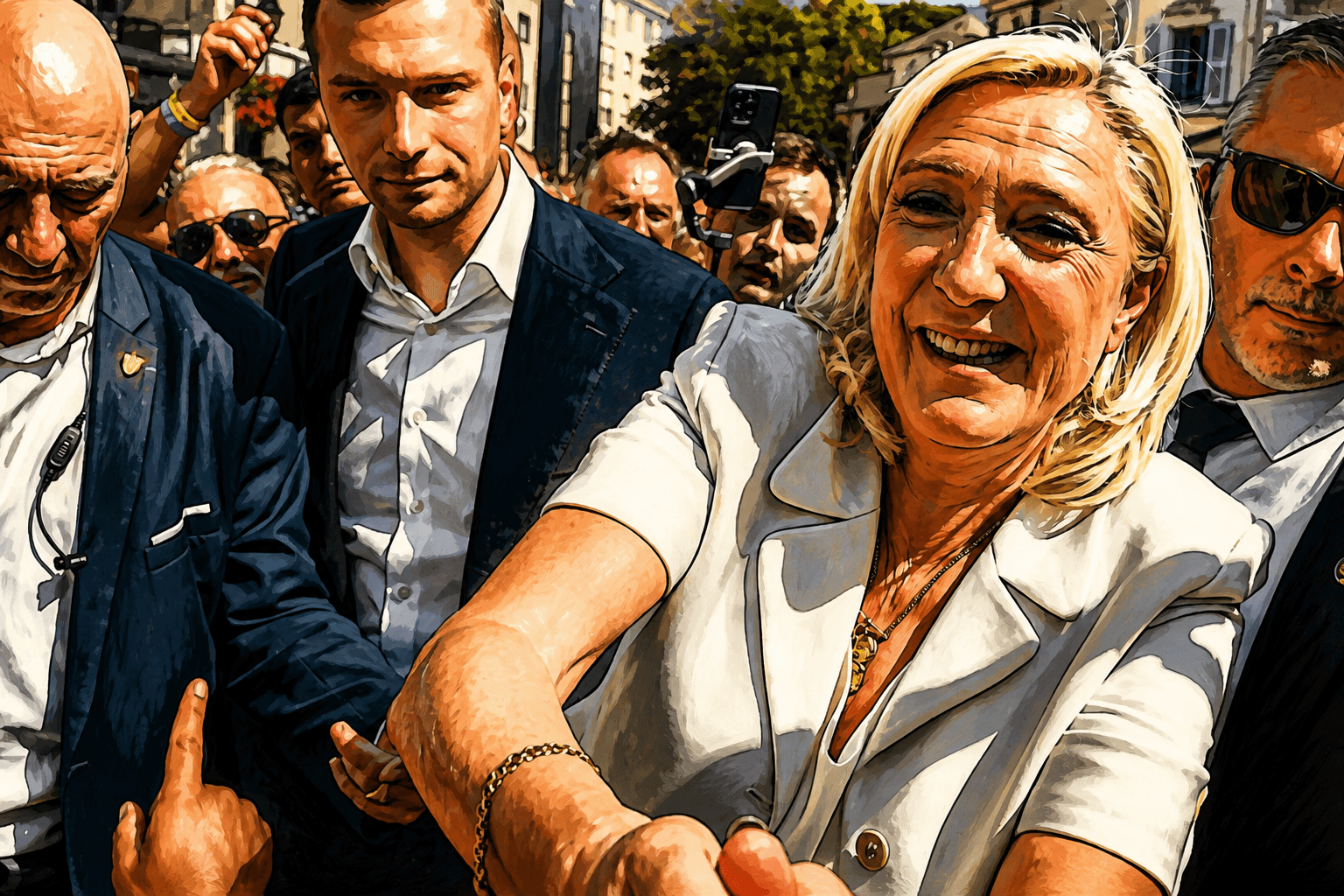 Marine Le Pen accélère sa course vers l’Élysée à Hénin-Beaumont