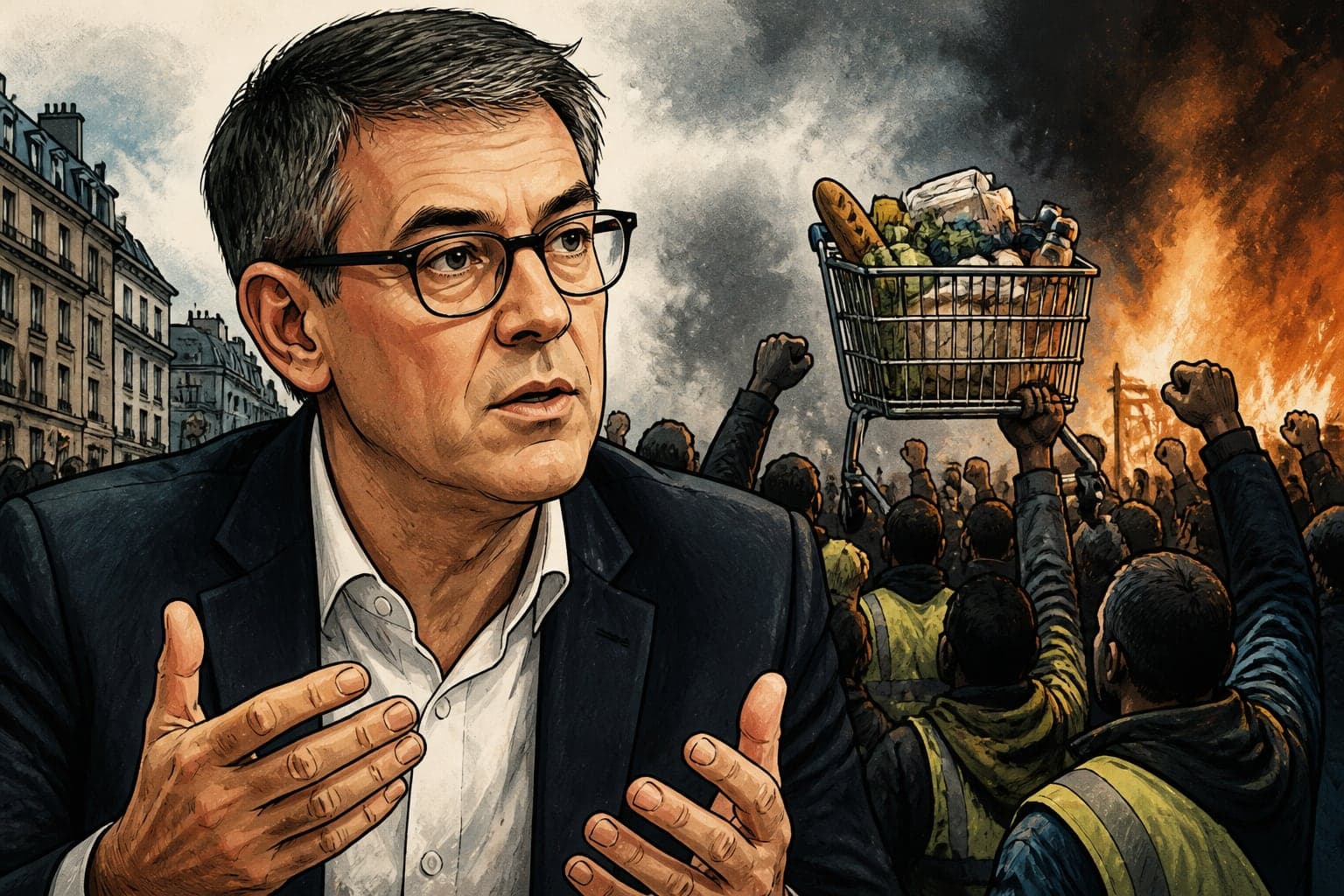Pouvoir d'achat : Olivier Faure comprendrait un soulèvement populaire