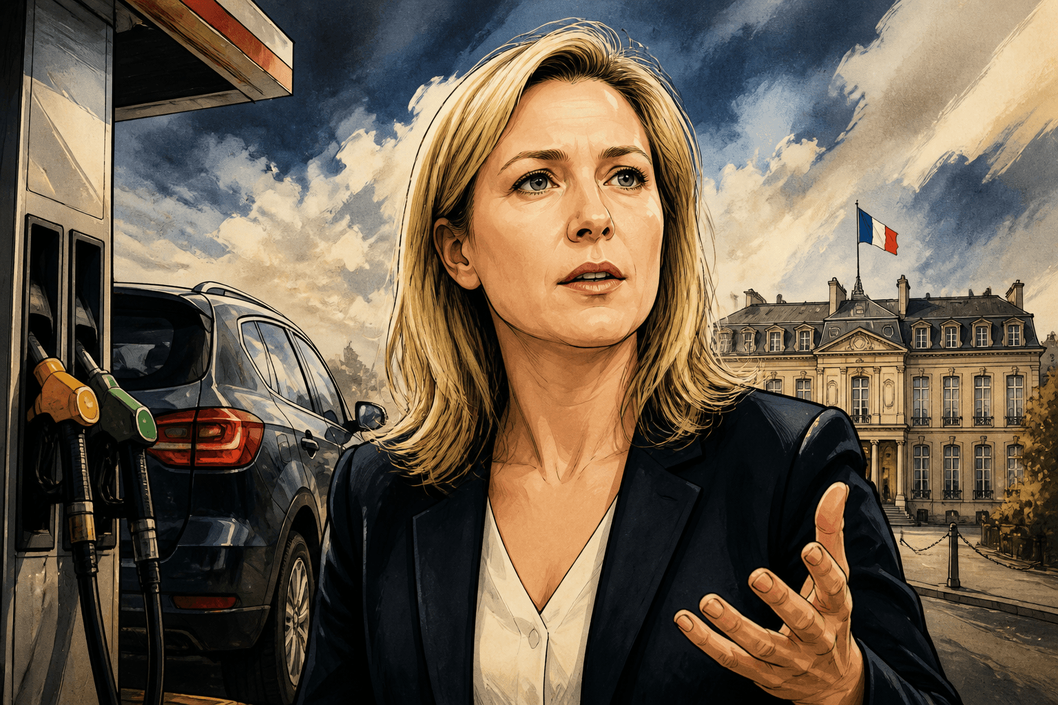 Prix des carburants : Maud Bregeon promet l'aide du gouvernement