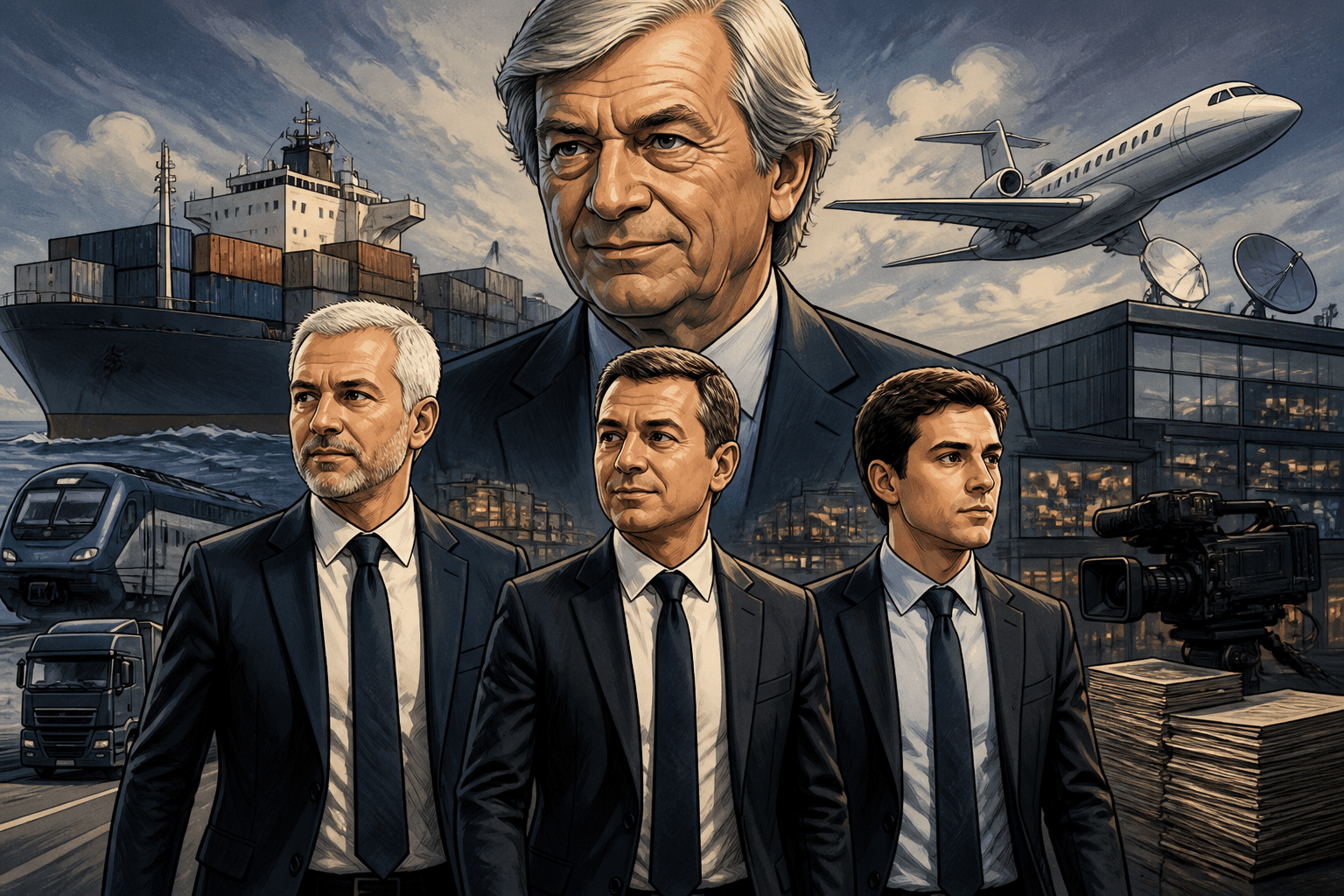Wauquiez, Darmanin et Attal se rapprochent de l'empire Bolloré