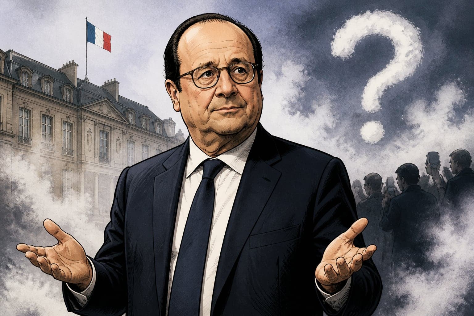 François Hollande entretient le flou sur une candidature en 2027