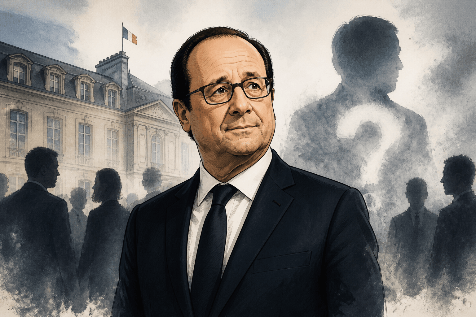 François Hollande entretient le flou sur une candidature en 2027