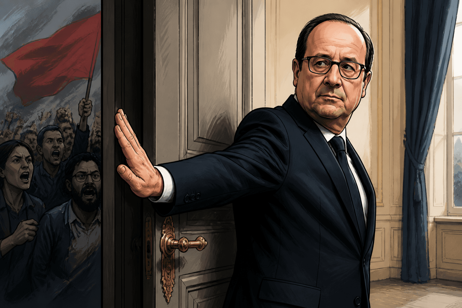 François Hollande ferme définitivement la porte à La France insoumise