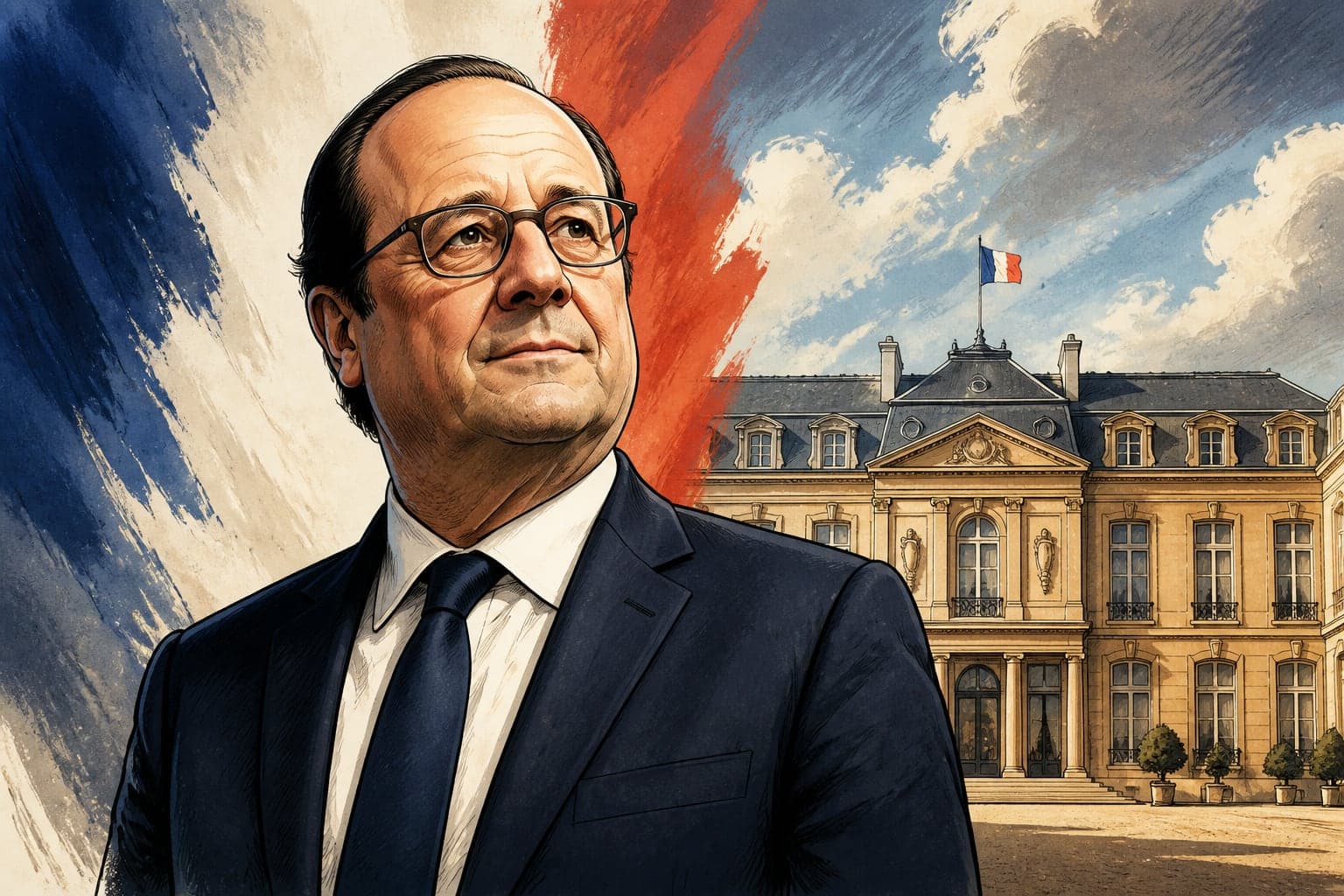 François Hollande prêt à se porter candidat à l'Élysée en 2027